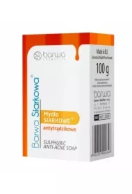 Siarkowa mydło antytrądzikowe