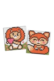 Diamentowa mozaika na magnesie Zwierzęta