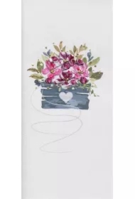 Karnet Kwiaty DL NS - Kwiaty w doniczce