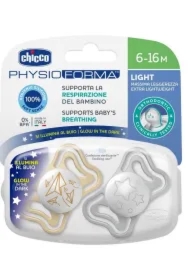 Smoczek uspokajający light silikon lumi 6-16m