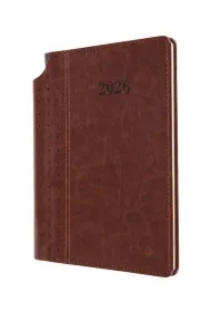 Terminarz 2026 tygodniowy A5 perforowany grzbiet mix