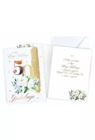 Karnet Rocznica ślubu