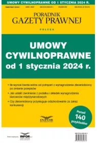 Umowy cywilnoprawne od 1 stycznia 2024 r.