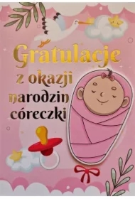 Karnet Narodziny dziewczynka