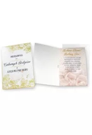 Karnet muzyczny Ślub