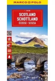 Mapa drogowa Szkocja 1:350 000