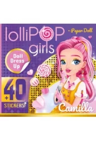 Lalka do wycinania z naklejkami 200x200 Camilla