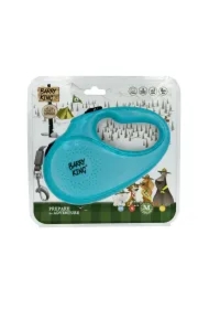 Smycz automatyczna dla psa turkusowa M - sznurek 5m, do 20kg