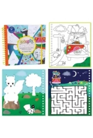 Kolorowanka Wodna z zadaniami Przygoda