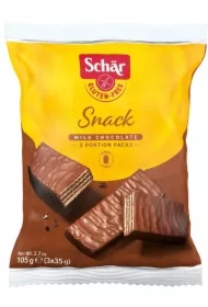 Wafle w czekoladzie bezglutenowe