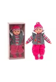 Lalka bobas śpiewa i mówi po polski 35cm