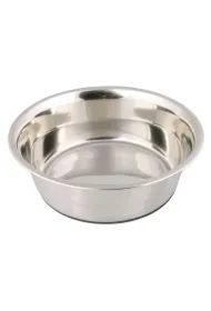 Miska metalowa z gumową podstawą 17cm