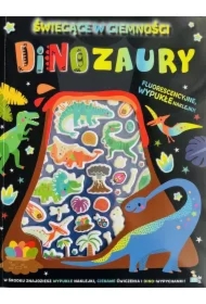Naklejki świecące w ciemnościach Dinozaury