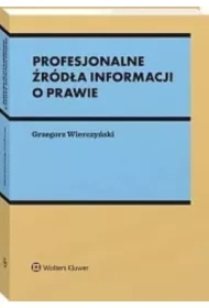 Profesjonalne źródła informacji o prawie