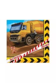 Serwetki papierowe Construction 33x33cm 20 szt