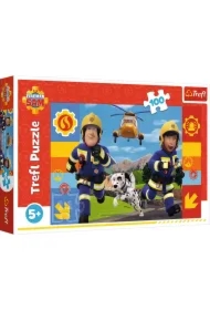 Puzzle 100 el. Zawsze pomocny Strażak Sam