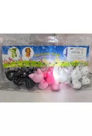 Brelok kotek ze światłem MIX (12 szt)