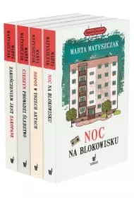 Pakiet Kryminał pod psem. Tomy 9-12: Noc na blokowisku, Sopot w trzech aktach, Cieszyn prowadzi śledztwo, Zakonczenie jest Zakopane