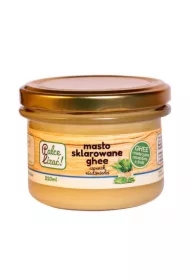 Masło sklarowane ghee czosnek niedźwiedzi