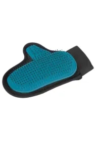 Rękawica do wyczesywania sierści z rzepami (druciane włosie), 18x24 cm