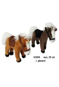 Koń z głosem 25cm MIX
