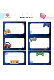 Naklejki na szafkę i zeszyt Pad Gra