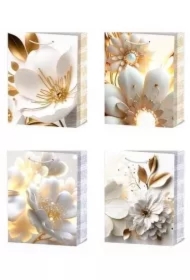 Torebka prezentowa M Kwiaty