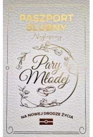 Karnet Paszport ślubny Pary Młodej