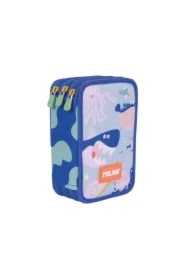 Piórnik 3-poziom z wyposażeniem Blue Odyssey