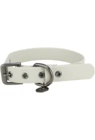 CityStyle, obroża, dla psa, PVC, jasnoszara, XS&ndash;S: 25&ndash;32 cm/20 mm