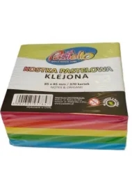 Kostka klejona 85x85mm 370 kartek kolorowa