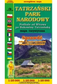 Mapa tur. - Tatrzański Park Narodowy 1:25 000
