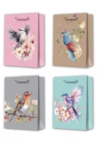 Torebka prezentowa M Ptaki