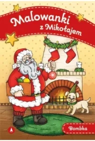 Malowanki z Mikołajem. Bombka