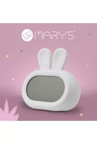 Budzik królik szary