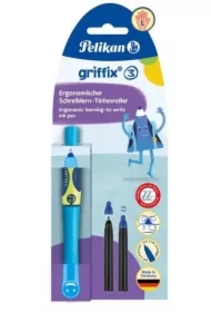 Pióro kulkowe Griffix Neon Fresh Blue dla leworęcznych