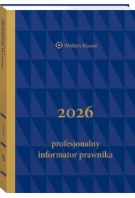 Profesjonalny Informator Prawnika 2026, granatowy (format B5)