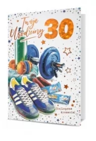 Karnet B6 Urodziny (wymienne cyfry)