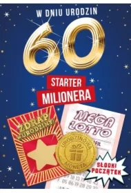 Karnet urodziny 60