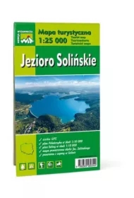Mapa turystyczna Jezioro Solińskie 1:25 000