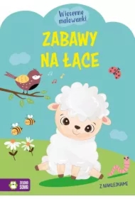 Wiosenne malowanki. Zabawy na łące