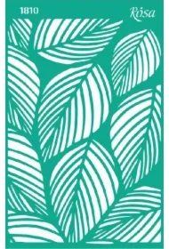 Szablon samoprzylepny wielokrotnego użytku liście 13x20cm