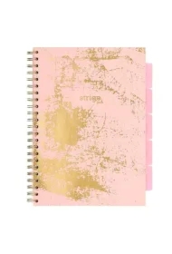 Kołozeszyt Pads A4 Marmur różowy