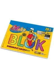 Blok rysunkowy A4 kolorowy