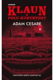 Klaun w polu kukurydzy