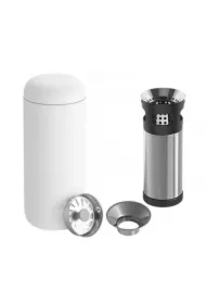 Carter Infuser Set: Kubek Carter Move Mug Biały + Zaparzacz Carter Infuser