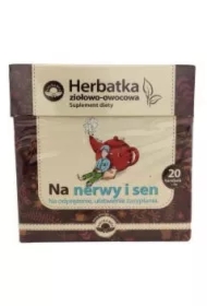 Herbatka ziołowa w torebkach Nerwy i sen - suplement diety