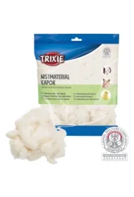 Szarpanka do gniazda, kapok, kremowa