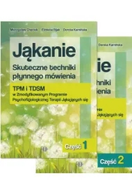Pakiet Jąkanie. Skuteczne techniki płynnego mówienia TPM i TDSM w Zmodyfikowanym Programie Psychofizjologicznej Terapii Jąkających się. Tomy 1-2