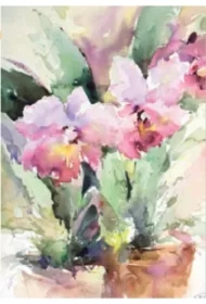 Karnet B-BJ 202 388 + koperta Różowa róża